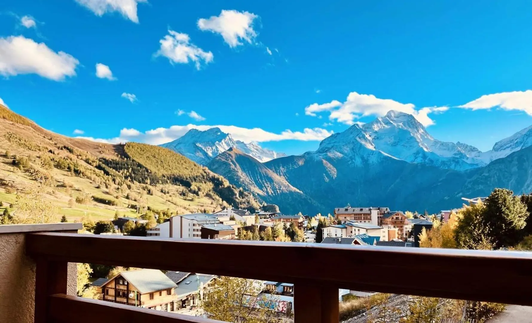 Daire Residence Etendard - Vue A Couper Le Souffle Sur La Muzelle - Studio Cosy A 3 Min Du 3S Mae-4073 Vénosc
